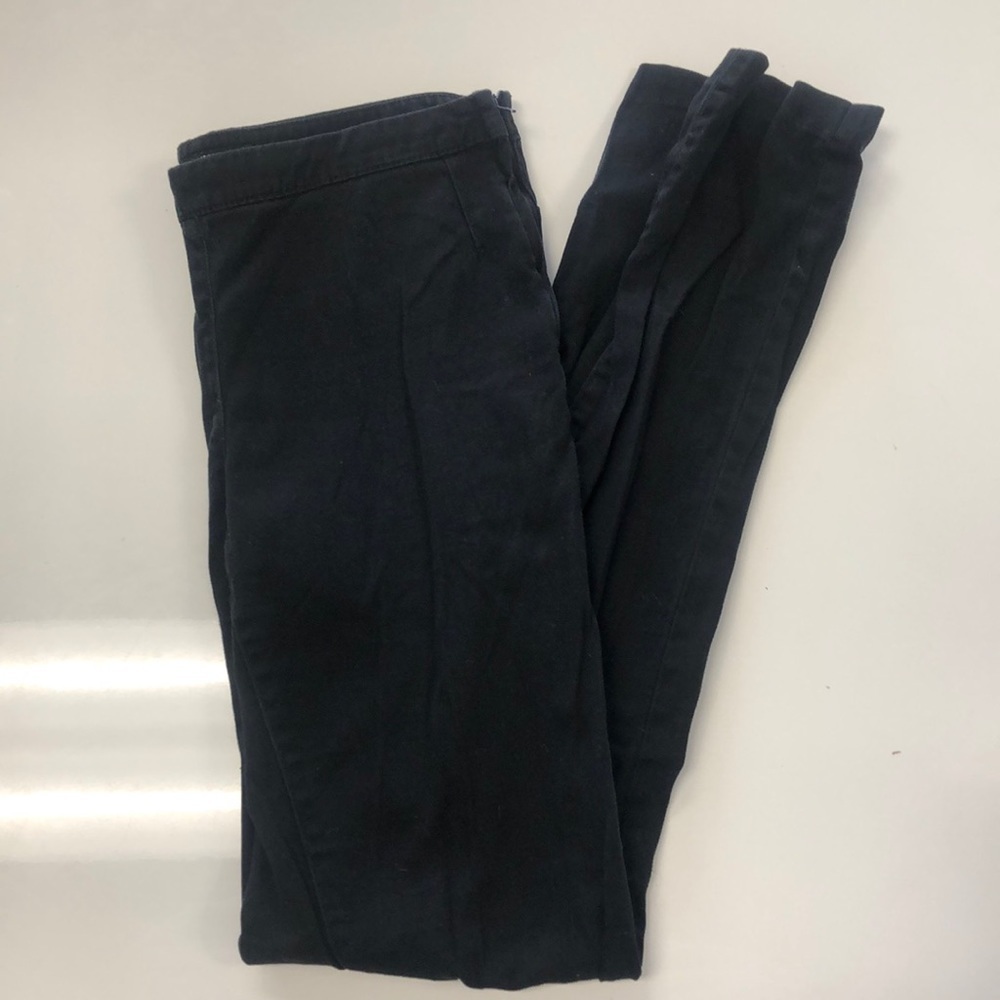 H&M HIGH WAISTED SKINNY JEANS BLACK SIZE 6